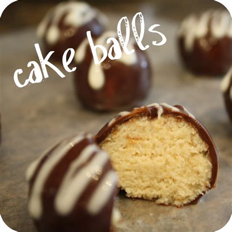 live a little wilder: Cake Balls - recipe