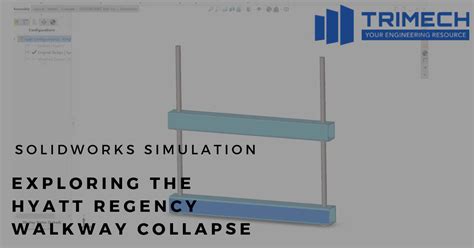 SOLIDWORKS Simulation: Exploring the Hyatt Regency Walkway Collapse - TriMech