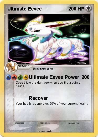 Pokémon Ultimate Eevee 5 5 - Ultimate Eevee Power - My Pokemon Card