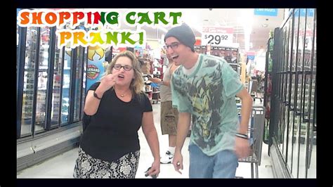 STEALING SHOPPING CART PRANK! - YouTube