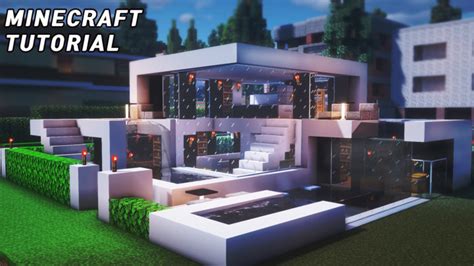 Modern Pool House Minecraft Map