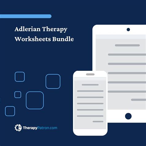 Adlerian Therapy Worksheets Bundle (Editable, Fillable, Printable PDFs ...