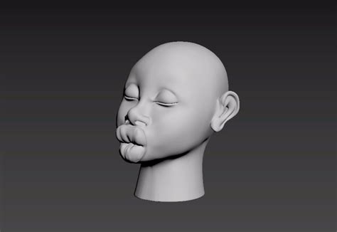 3D file Human head sculpture 🗿・3D printable model to download・Cults