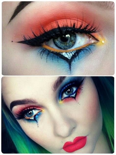 Circus makeup | Circus makeup, Fantasy makeup, Theatrical makeup