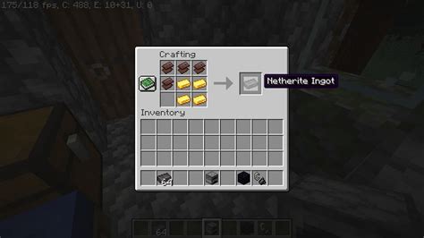 How to make a netherite ingot in Minecraft 1.18