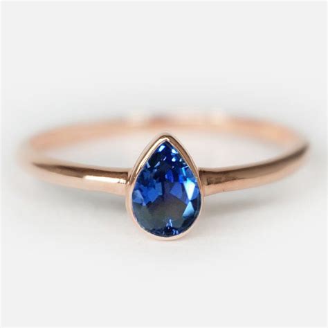 Sapphire Ring Natural Sapphire Ring Sapphire Ring Gold 14k - Etsy