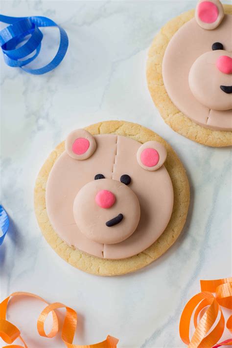 Cute Teddy Bear Cookies Recipe · The Inspiration Edit