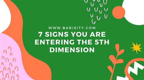 7 signs you are entering the 5th dimension | BARISITY