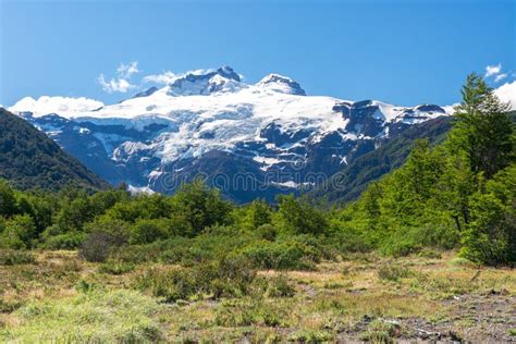 Cerro Tronador Volcano, Nahuel Huapi National Park, Argentina Stock Photo - Image of glacier ...