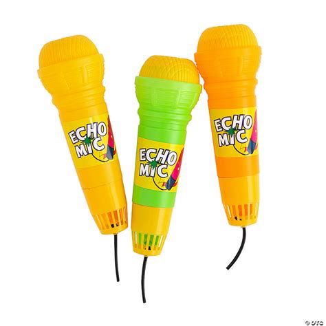 Echo Microphones - 12 Pc. | Oriental Trading