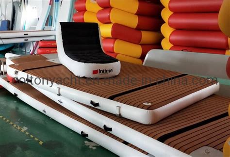 Inflatable Boat Launching Platform and Inflatable Pontoon Standing Platform - China Inflatable ...