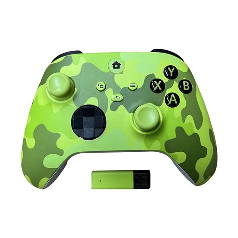 Xbox Series X/S wireless controller camo green, Bluetooth 2.4G controller wireless remote ...