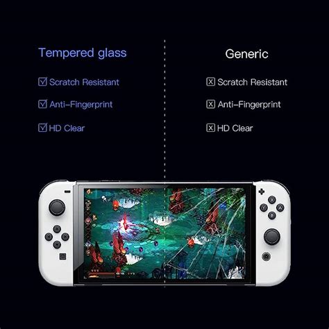 Nintendo switch oled screen protector – 8-BIT