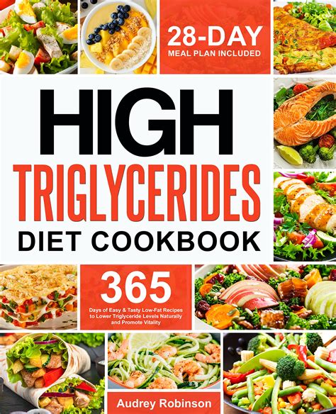 High Triglycerides Diet Cookbook: 365 Days of Easy & Tasty Recipes to Lower Triglyceride Levels ...