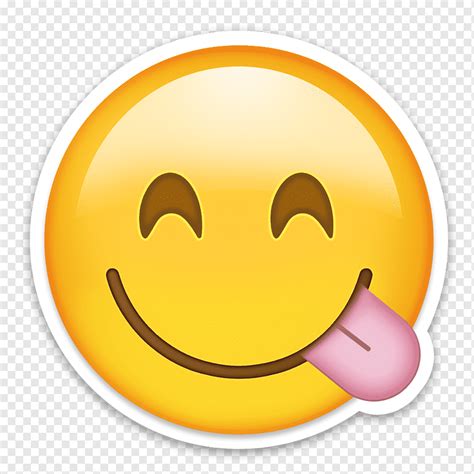 Sorrindo emoji, Emoji Emoticon Smiley Computer Icons, língua, pessoas, adesivo, língua png | PNGWing