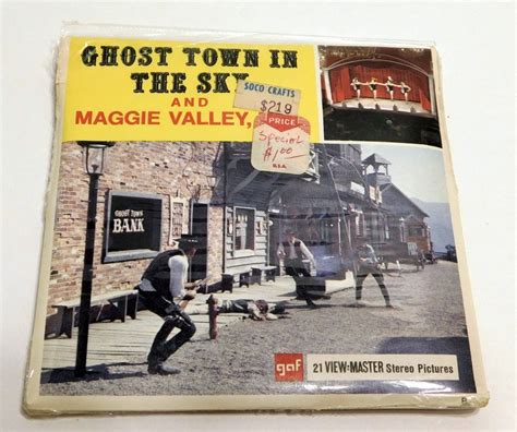 Ghost Town In The Sky & Maggie Valley GAF Viewmaster Reels Vintage A ...