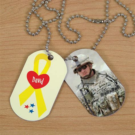 Personalized Military Photo Dog Tags | Military Personalized Dog Tags from GiftsForYouNow.com