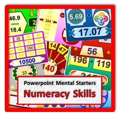 Numeracy Skills - Fantastic Maths Powerpoint and other Resources for Teachers and Parents