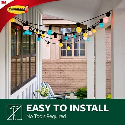 How To Hang Christmas Lights With Command Hooks | Homeminimalisite.com