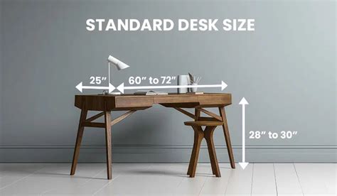 Desk Size (Dimensions Guide) - Designing Idea