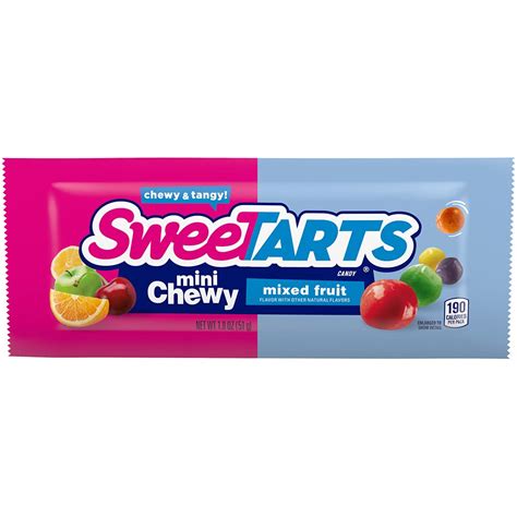 Sweet Tarts Mini Chewy Mixed Fruit 1.8 oz – Madison K Cookies