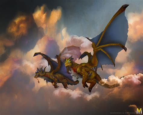 Nozdormu and Soridormi Dragon by Vaanel on DeviantArt