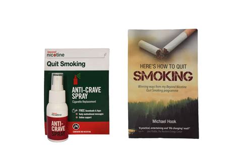 Beyond Nicotine Quit Smoking Anti-Crave Spray & Quit Smoking Book ...