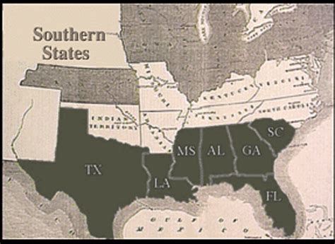 Secession of the Southern States timeline | Timetoast timelines