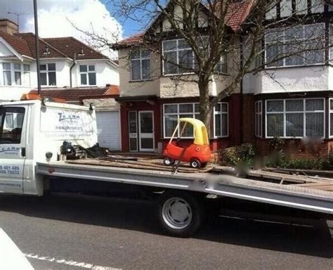 Car Broke Down and Had To Have It Towed | Funny pictures, Funny, Car humor