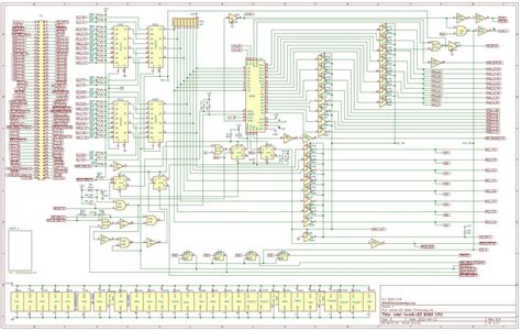 Intel imm8-83 8080 CPU Schematic » Bits Of The Golden Age