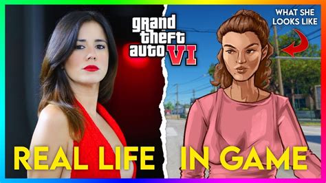 GTA 6 MAIN CHARACTER - Lucia Revealed! What She Looks Like, Voice Actor ...