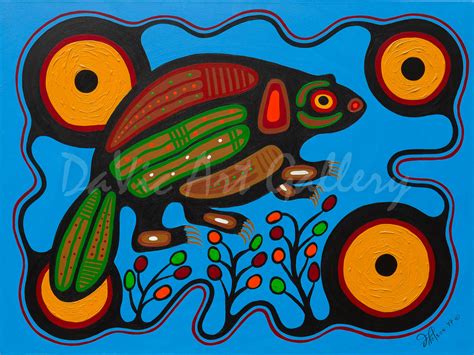 'Amik Beaver' by Algonquin artist Frank Polson | Native Canadian Arts