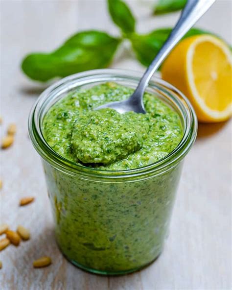 Amazing Homemade Pesto Sauce Recipe | Healthy Fitness Meals