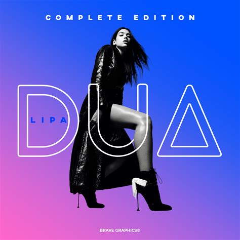 Dua Lipa | Discography | Album Covers | Brave Graphics © | Album covers, Music album cover ...