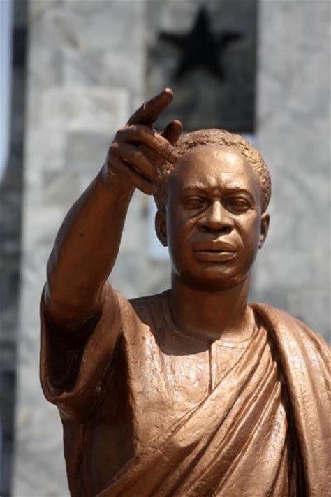 Close-up of the head of Kwame Nkrumah at his mausoleum | Kwame Nkrumah ...