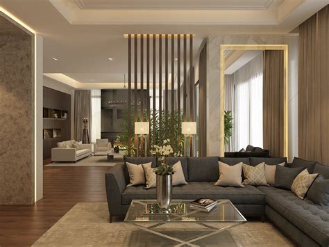 Villa interior design :: Behance