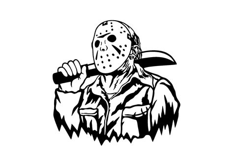 Jason Voorhees SVG Friday the 13th Svg Jason Voorhees Png - Etsy in ...