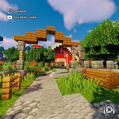 20 Awesome Minecraft Garden Ideas - Mom's Got the Stuff