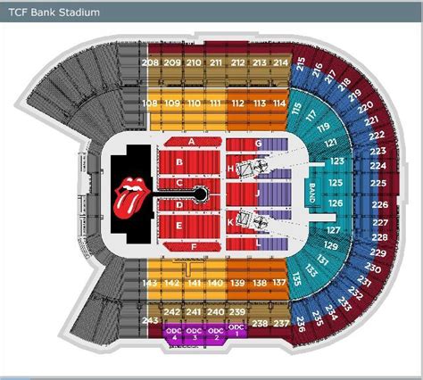 Tcf Bank Stadium Concert Seating Rolling Stones | Brokeasshome.com