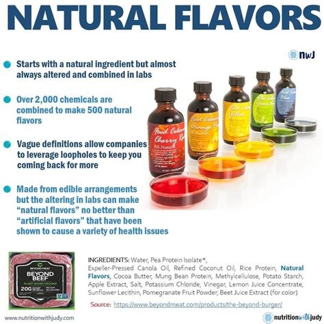 Microblog: Natural and Artificial Flavors Contain Chemicals - Nutrition ...