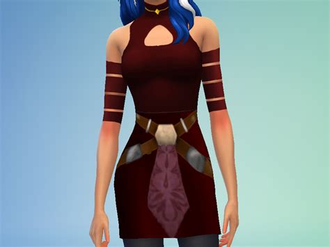 The Sims Resource - Ahsoka Tano Clone Wars Outfit - meshes needed