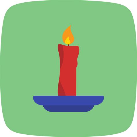 Candle Vector Icon 379614 Vector Art at Vecteezy