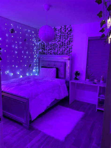 Tiktok room aesthetic 💜 | Dream room inspiration, Room ideas bedroom, Room inspiration bedroom