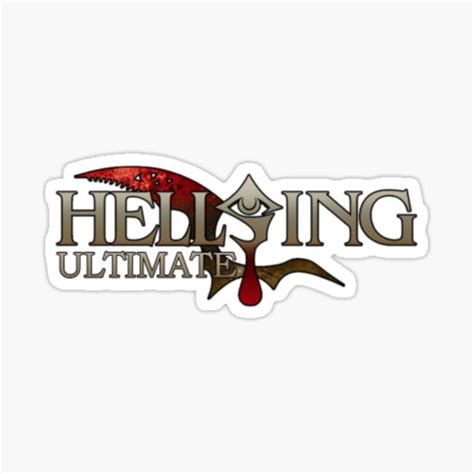 "Hellsing Ultimate - LOGO" Sticker for Sale by AmmiFantasy | Redbubble