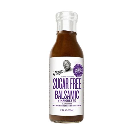 G Hughes Sugar Free Balsamic Vinaigrette Salad Dressings, 12 fl oz ...