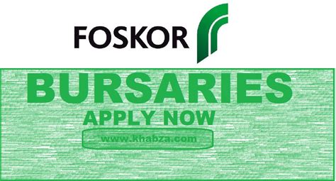 Foskor: Bursary 2023 » Khabza Career Portal