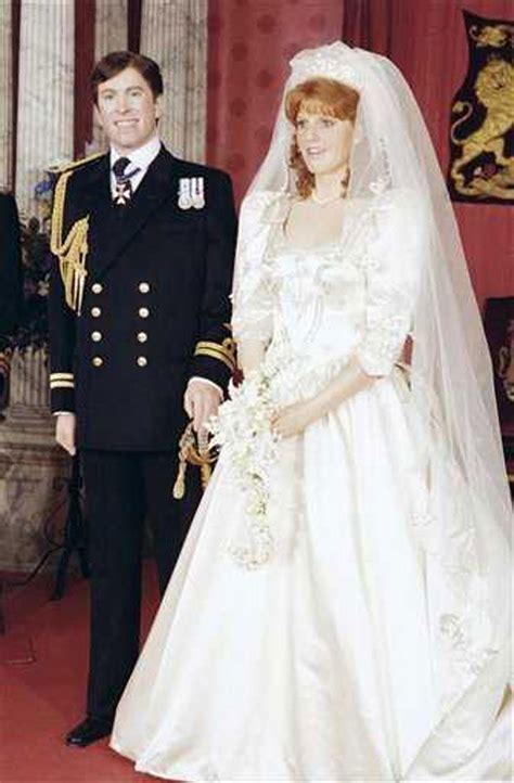 Sarah Ferguson Wedding Dress Photos