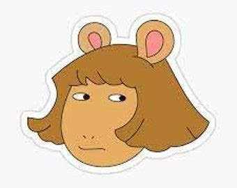 Arthur Dw Stickers - Etsy