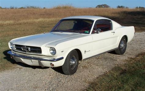 Wimbledon White 1965 Ford Mustang Fastback - MustangAttitude.com Photo Detail