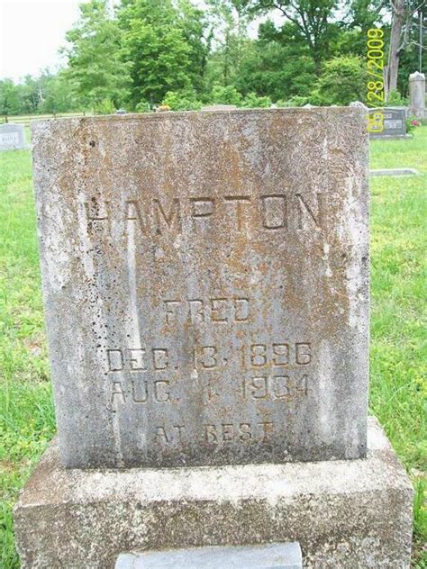 Fred Hampton (1896-1934) - Find a Grave Memorial